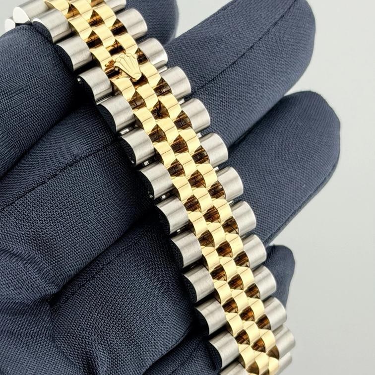 Rolex Datejust 116233 36mm White Dial 18k Yellow Gold Steel Jubilee Box - 8