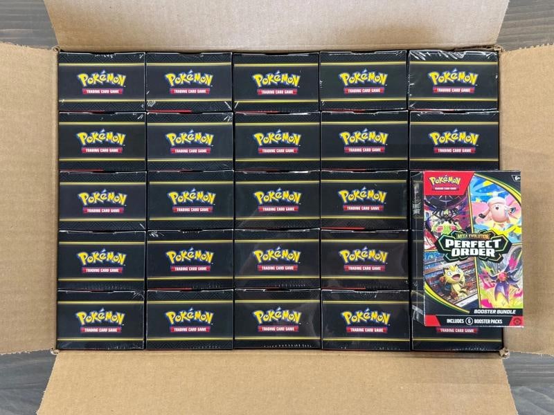 Pokemon Perfect Order (ME03) Booster Bundle Factory Sealed Case! 25 Bundles - 2