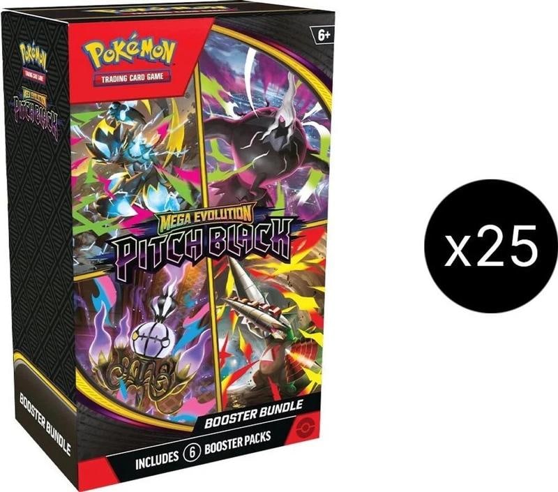 Pokemon Pitch Black (ME05) Booster Bundle Factory Sealed Case! - 2