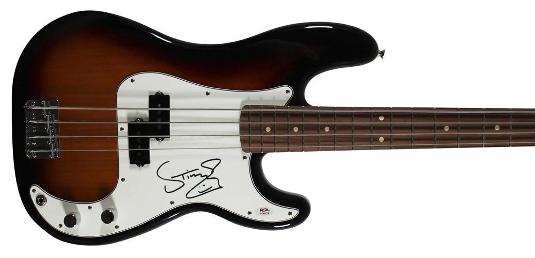 Sting The Police Authentic Signed Fender Precision Base Guitar PSA/DNA #AQ49779 (1 of 4)