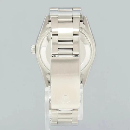 MINT Rolex Oyster Perpetual Date 34mm 15210 Steel Grey Stick Watch Box - 6