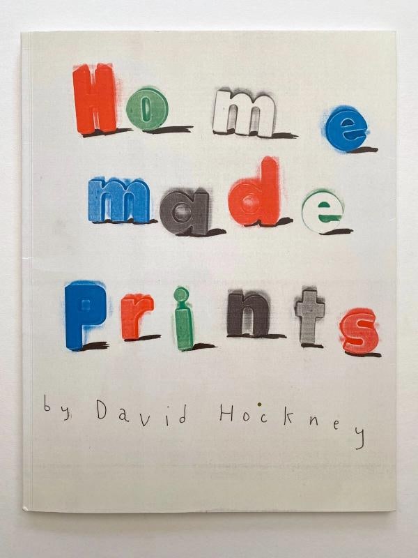 DAVID HOCKNEY "HOME MADE PRINTS" RARE 1986 1ST EDITION POP ART EXHIBITION BOOK: Binding: Softcover, Wraps,Language: English,Illustrator: DAVID HOCKNEY,Special Attributes: 1st Edition, Illustrated, RARE OUT OF PRINT, Offset Lithograph Print Illustrations,Author: David Hockney,Topi