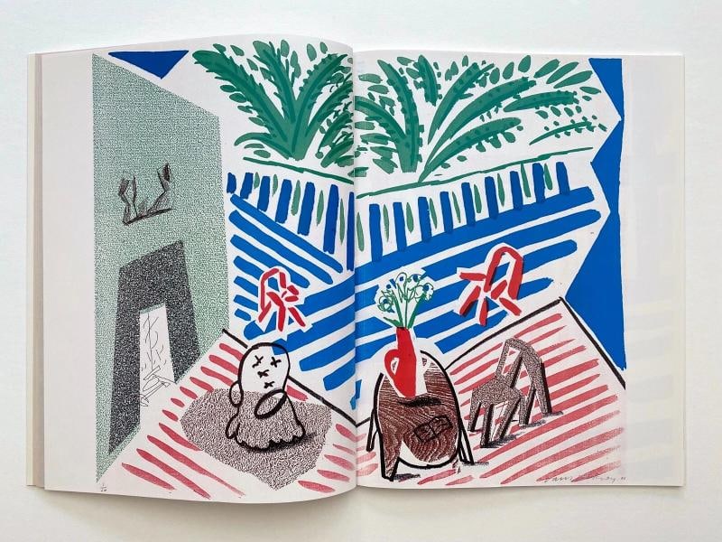 DAVID HOCKNEY "HOME MADE PRINTS" RARE 1986 1ST EDITION POP ART EXHIBITION BOOK - 3