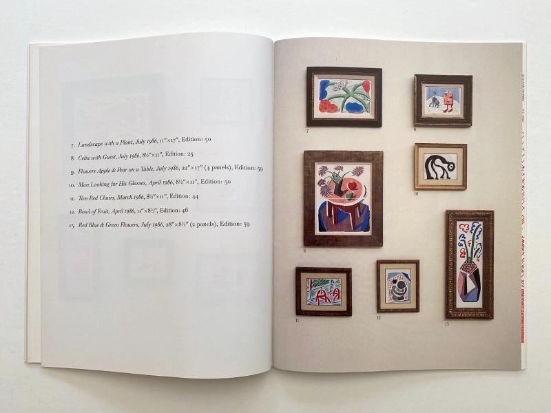 DAVID HOCKNEY "HOME MADE PRINTS" RARE 1986 1ST EDITION POP ART EXHIBITION BOOK - 5
