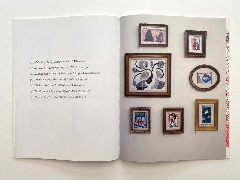 DAVID HOCKNEY "HOME MADE PRINTS" RARE 1986 1ST EDITION POP ART EXHIBITION BOOK - 8