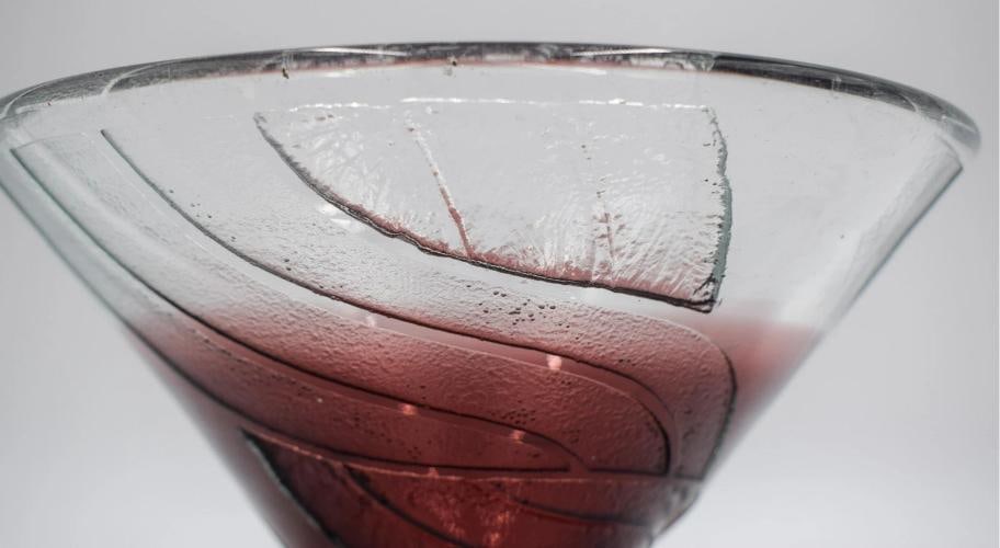 Schneider French Art Glass, Art Deco, Acid Cut Back Vase, Signed - 3