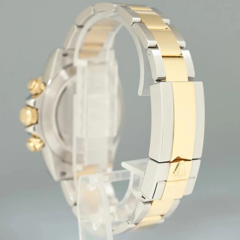 2022 MINT 116503 Rolex Daytona Two Tone Champagne Chrono Yellow Gold Watch - 4