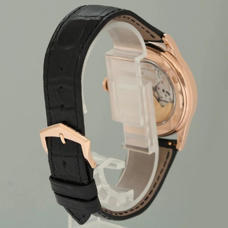 PAPERS MINT Patek Philippe 5296R Rose Gold Calatrava Sector Leather Watch Box - 5