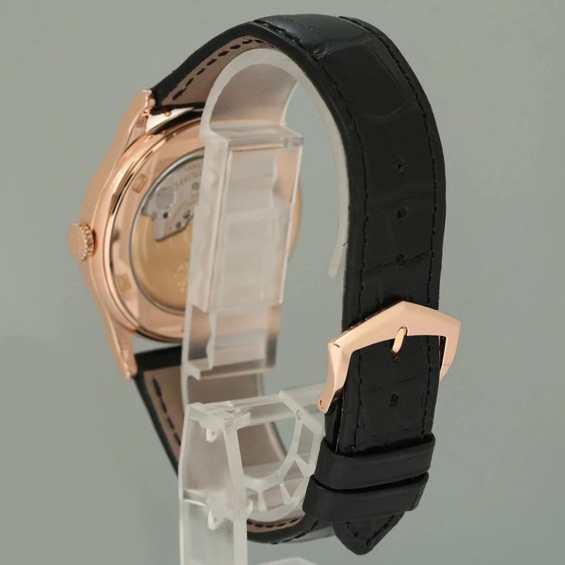 PAPERS MINT Patek Philippe 5296R Rose Gold Calatrava Sector Leather Watch Box - 6