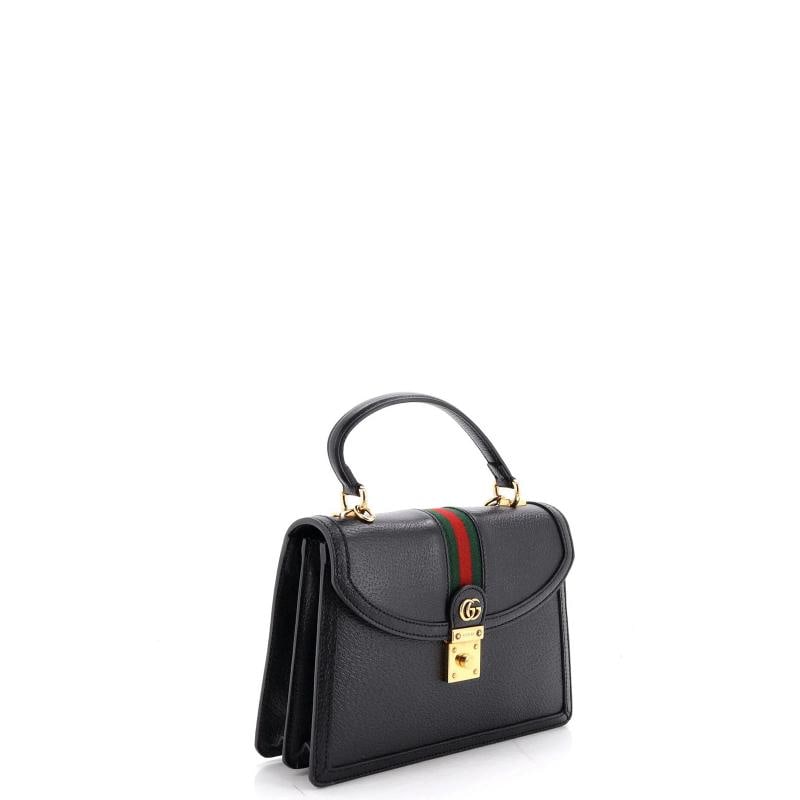 Gucci Ophidia Flap Top Handle Bag Leather Small - 2