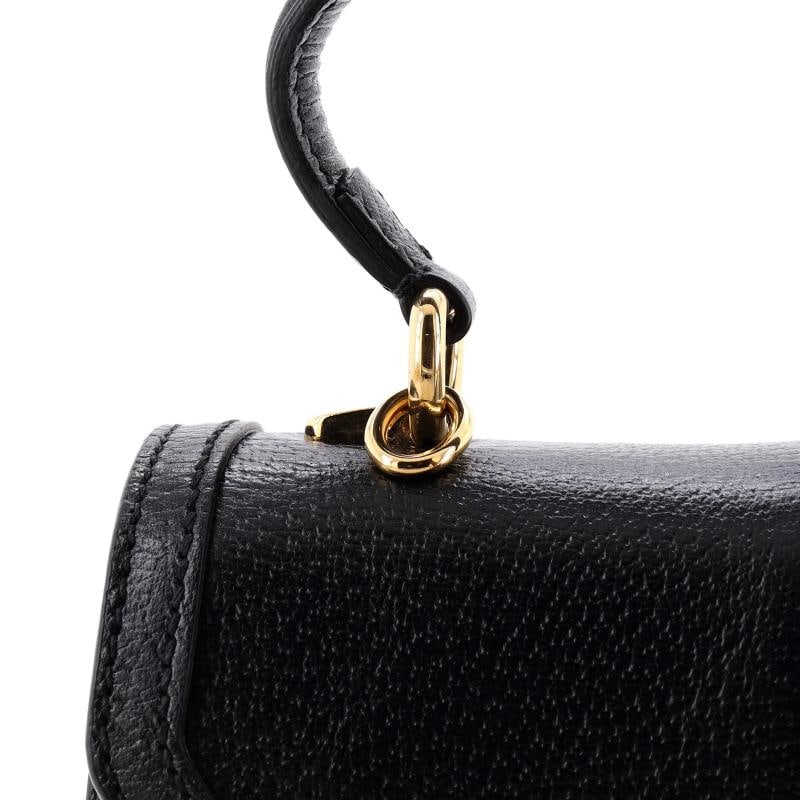 Gucci Ophidia Flap Top Handle Bag Leather Small - 6