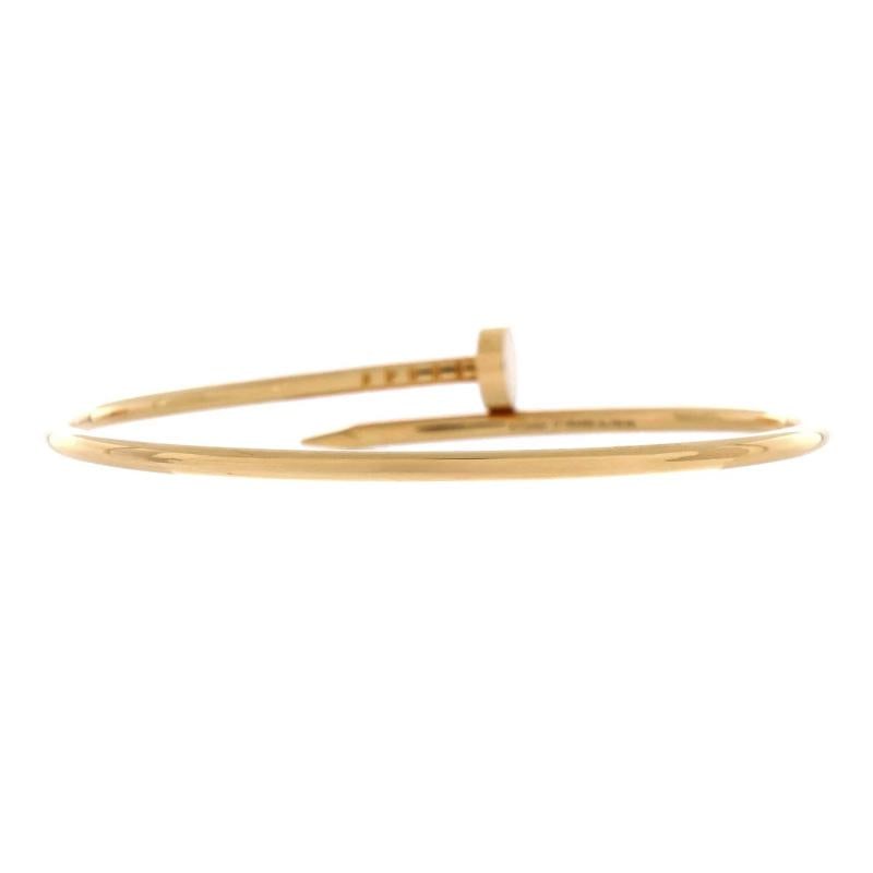 Cartier Juste un Clou Bracelet 18K Yellow Gold Small - 3