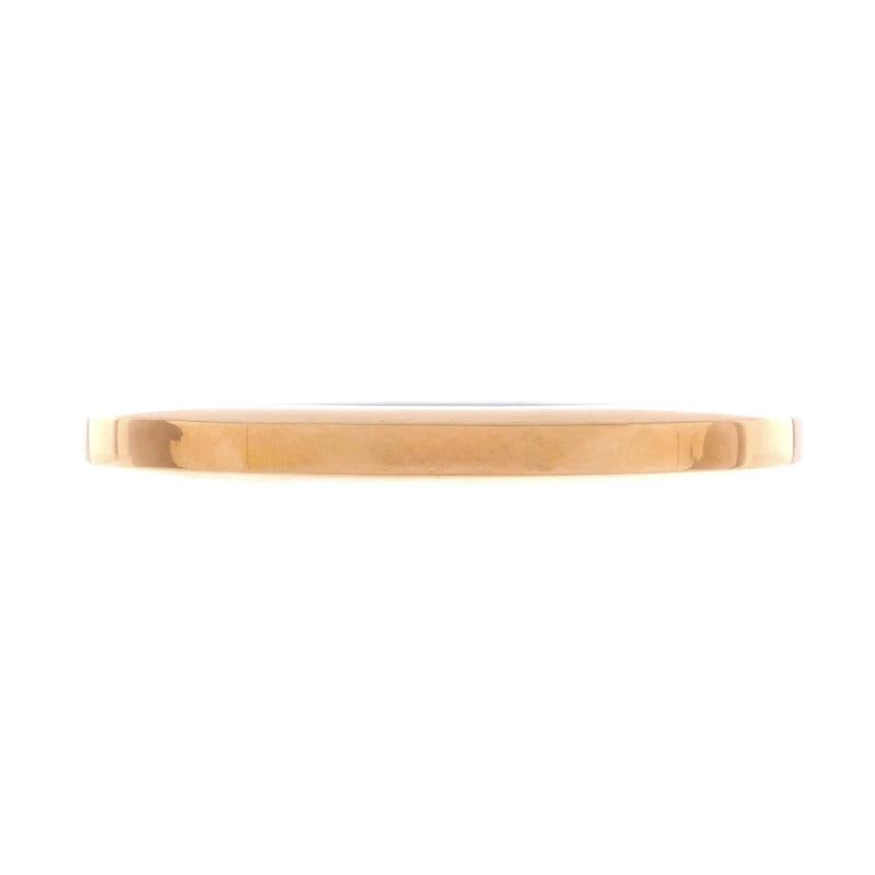 Tiffany & Co. Lock Bangle Bracelet 18K Rose Gold and 18K White Gold - 3