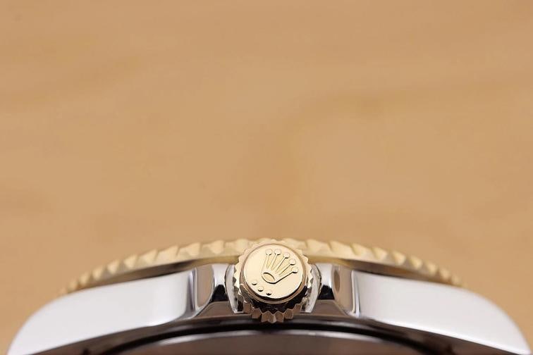 2007 PAPER ROLEX SUBMARINER 16613LB NO HOLES 18K GOLD 40MM STEEL WATCH - 10