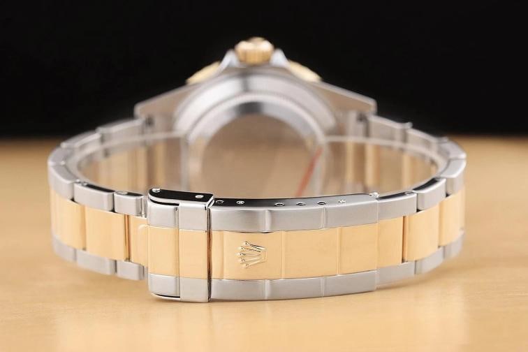 2007 PAPER ROLEX SUBMARINER 16613LB NO HOLES 18K GOLD 40MM STEEL WATCH - 7