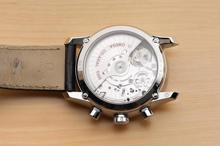 OMEGA B&P DE VILLE HOUR VISION CHRONOGRAPH 431.13.42.51.01.001 BLACK 42MM WATCH - 11