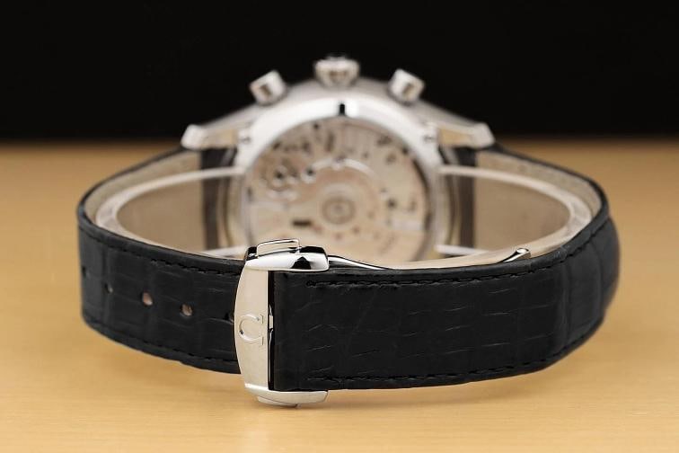 OMEGA B&P DE VILLE HOUR VISION CHRONOGRAPH 431.13.42.51.01.001 BLACK 42MM WATCH - 6