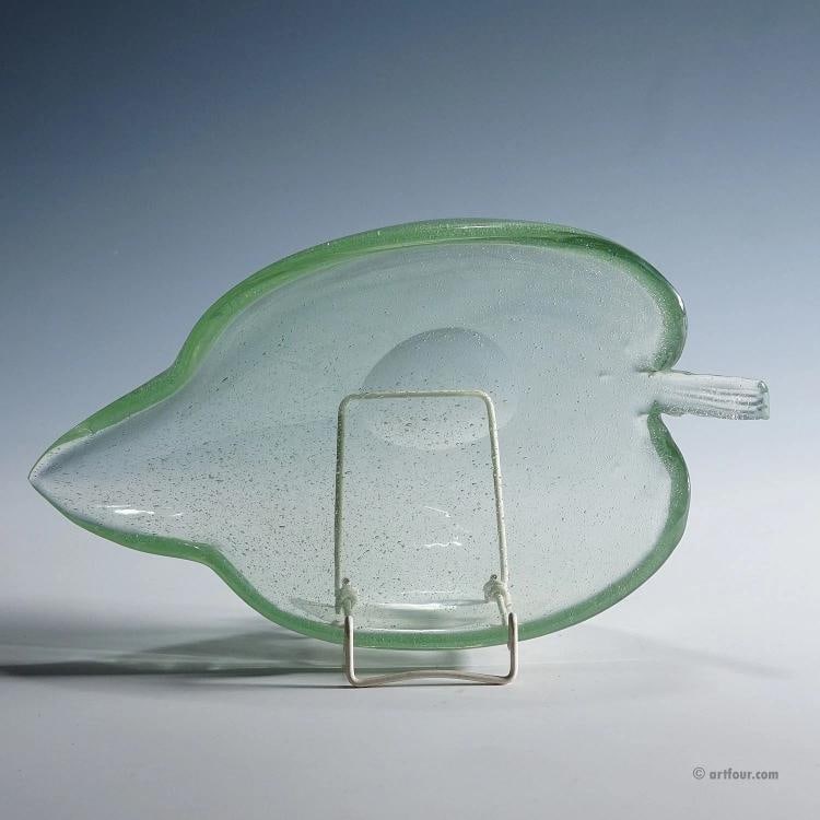 A Rare Art Glass bowl by Tyra Lundgren for Venini, Murano 1937 - 5