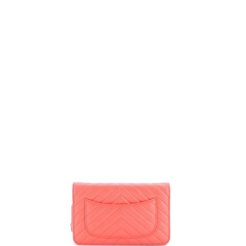Chanel Wallet on Chain Chevron Caviar - 3