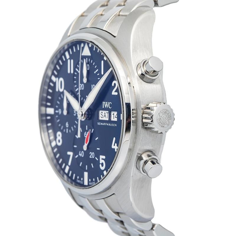 IWC Pilot Chronograph IW388102 Stainless Blue Dial Auto Men's Watch 41mm - 3