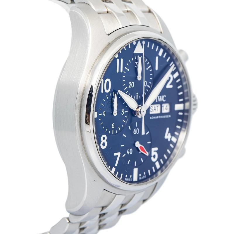 IWC Pilot Chronograph IW388102 Stainless Blue Dial Auto Men's Watch 41mm - 4