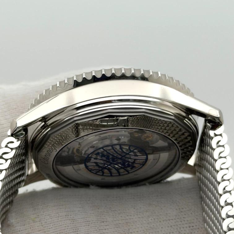 Breitling Navitimer B01 Pan Am Blue Dial AB0121 43mm Stainless Steel Box Paper - 9