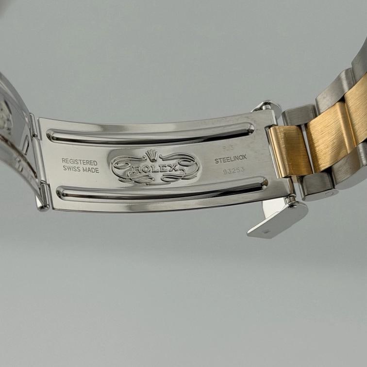 2007 Rolex Submariner Date Blue 16613 40mm Blue Dial 18k Gold Steel Box Paper - 12