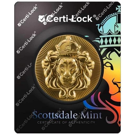 1 oz Gold STACKERÃ‚Â® ROUND by Scottsdale Mint .9999 Gold Bullion Round #A747: Serial Number: Random,Packaging: Certi-LockÃ‚Â®,Brand/Mint: Scottsdale Mint,Composition: Gold,Country of Origin: United States,Fineness: 0.9999,Precious Metal Content per Unit: 1
