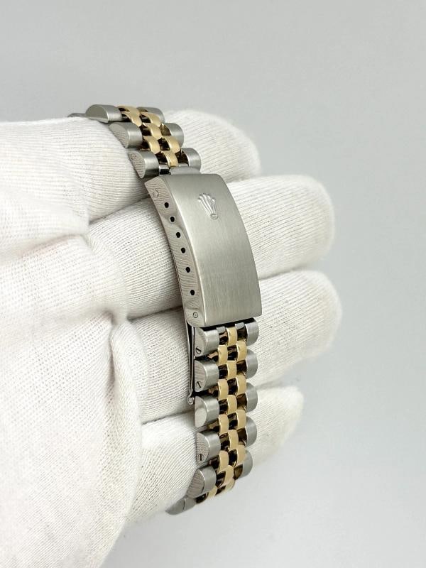2024 Service Card Rolex Datejust 16013 36mm Champagne Dial 18K Yellow Gold Steel - 9