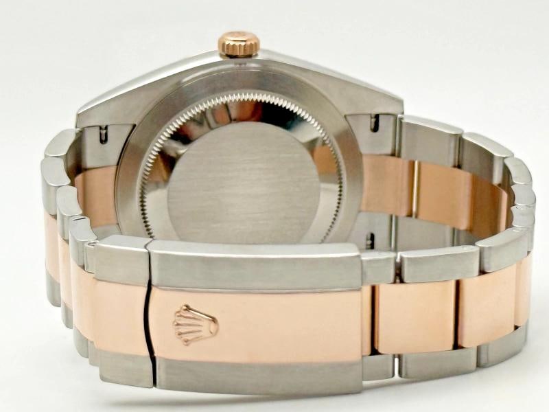 Rolex Datejust 41 126301 Chocolate Dial 18k Rose Gold Stainless Steel Box Paper - 7