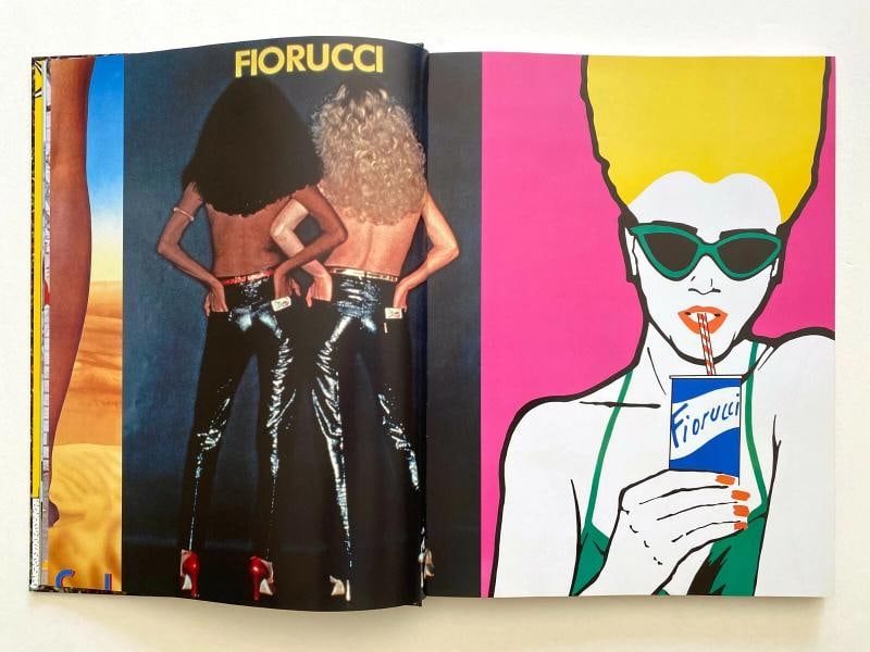 "FIORUCCI" RARE 1ST ED NEW WAVE ITALIAN FASHION COLLECTOR HARDCOVER POP ART BOOK - 4