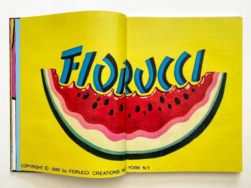 "FIORUCCI" RARE 1ST ED NEW WAVE ITALIAN FASHION COLLECTOR HARDCOVER POP ART BOOK - 7