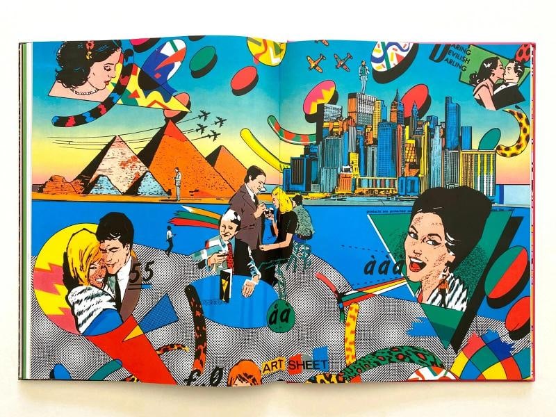 "FIORUCCI" RARE 1ST ED NEW WAVE ITALIAN FASHION COLLECTOR HARDCOVER POP ART BOOK - 9