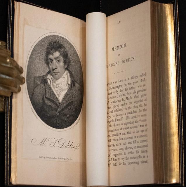 1841 Songs Naval and National "Poor Jack" Extra Illustrated Kelliegram Binding - 10