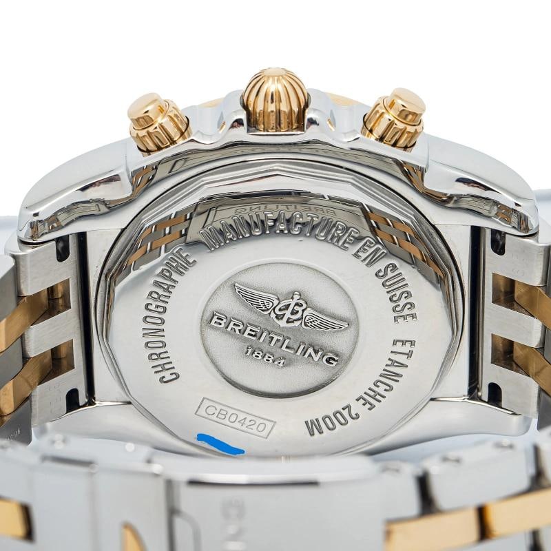 Breitling Chronomat 44 GMT 2016 Complete 18K YG TwoTone Black Dial Auto 44mm Box and papers - 6