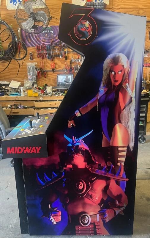 MORTAL KOMBAT 3 ARCADE MACHINE by MIDWAY 1995 (Excellent Condition) - 8
