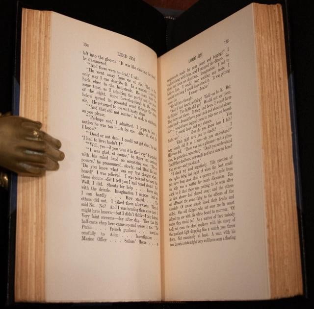 1920 The Works of Joseph Conrad Limited Edition Signed by Author Fine Leather - 13