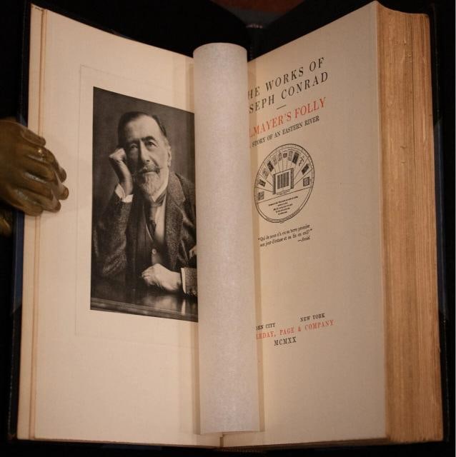 1920 The Works of Joseph Conrad Limited Edition Signed by Author Fine Leather - 8