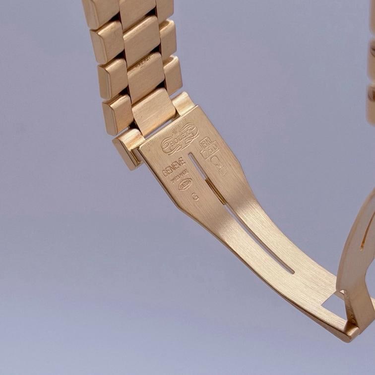 Rolex Cellini 4350 27mm Anniversary Diamond Dial 18k Yellow Gold Box Papers - 11