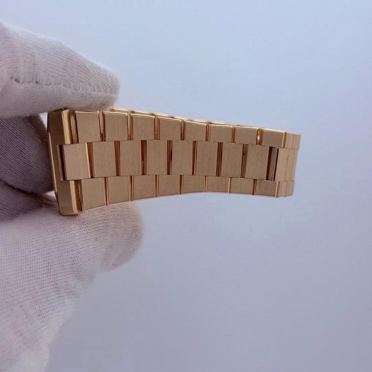 Rolex Cellini 4350 27mm Anniversary Diamond Dial 18k Yellow Gold Box Papers - 3