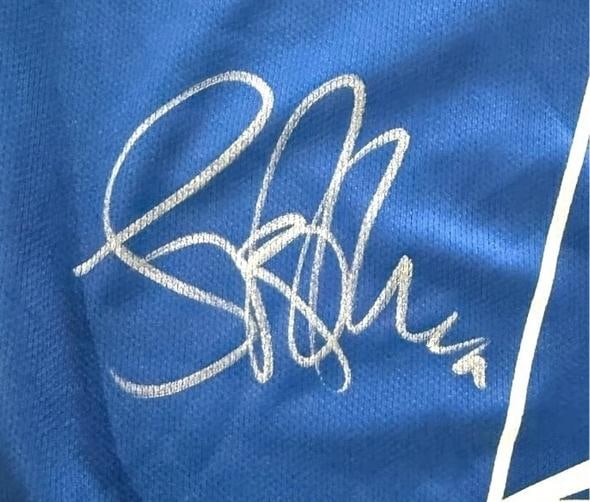Lance Armstrong Signed Autograph USPS Blue Postal Service Jersey Beckett Bas - 2