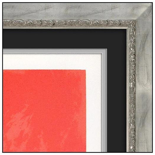 LeRoy Neiman Original Color Serigraph Red Goal Hockey Sport Signed Framed - 7