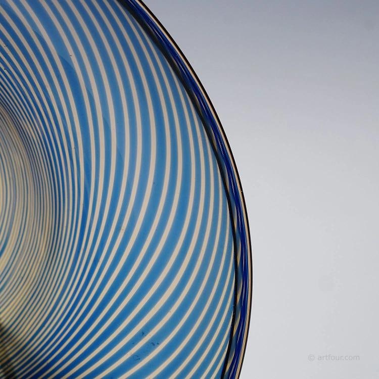 Vintage Slip Graal Bowl by Edward Hald for Orrefors, Sweden - 5
