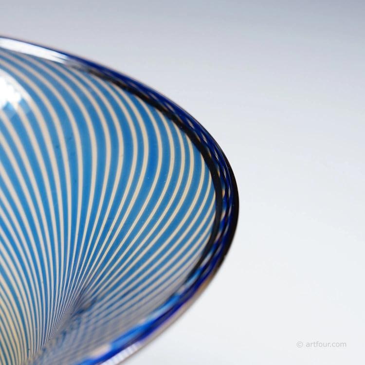 Vintage Slip Graal Bowl by Edward Hald for Orrefors, Sweden - 6