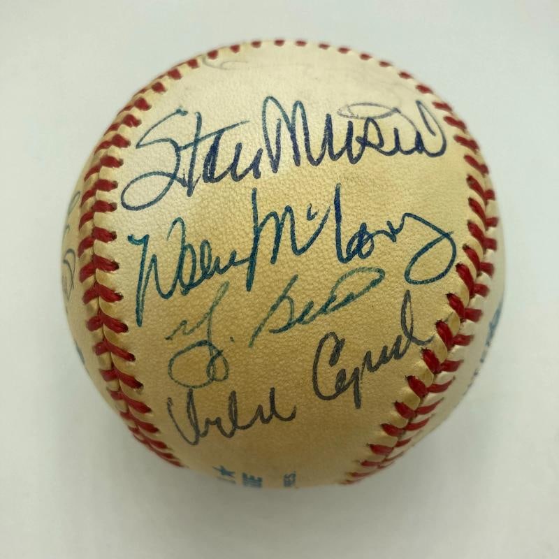 Mickey Mantle & Ted Williams Hall Of Fame Multi Signed Baseball JSA COA - 4