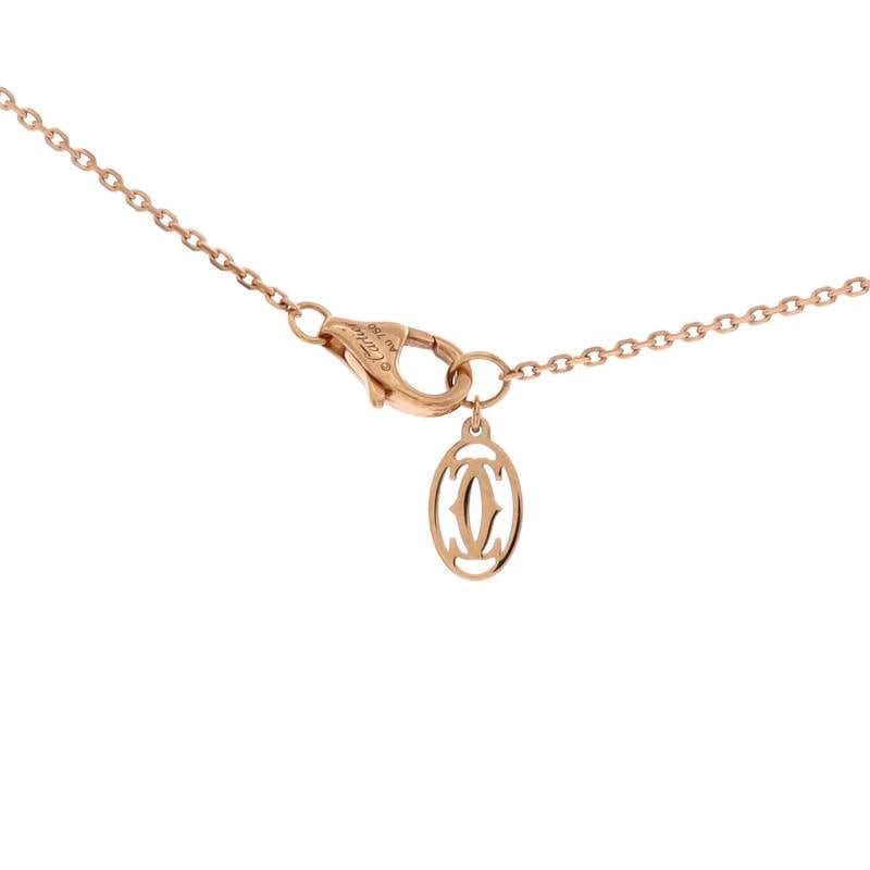 Cartier Cartier D'Amour Pendant Necklace 18K Rose Gold with Diamond XS - 4