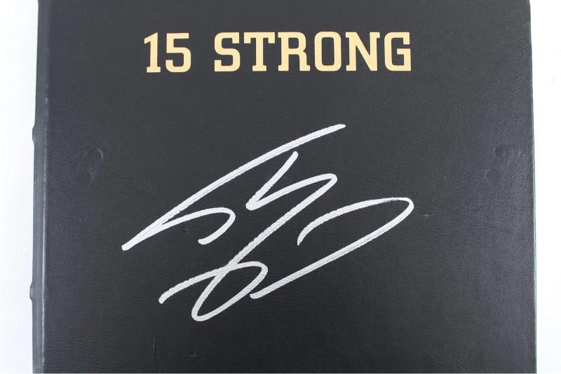 Shaquille O'Neal Signed 2006 NBA Championship 15 Strong Coffee Table Book BAS - 2