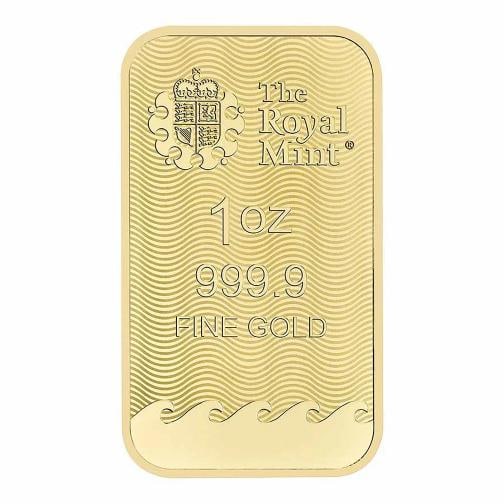 1 oz Gold Bar - The Royal Mint Britannia (New Assay) - 3