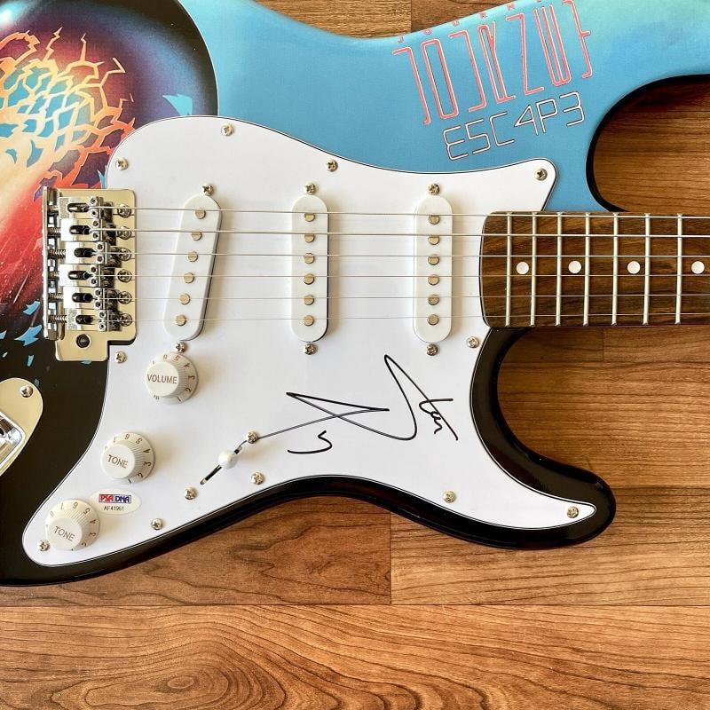 JOURNEY Signed Guitar Lot Of 5 HOLY GRAIL COLLECTION PSA JSA COA PERRY SCHON +3 - 7
