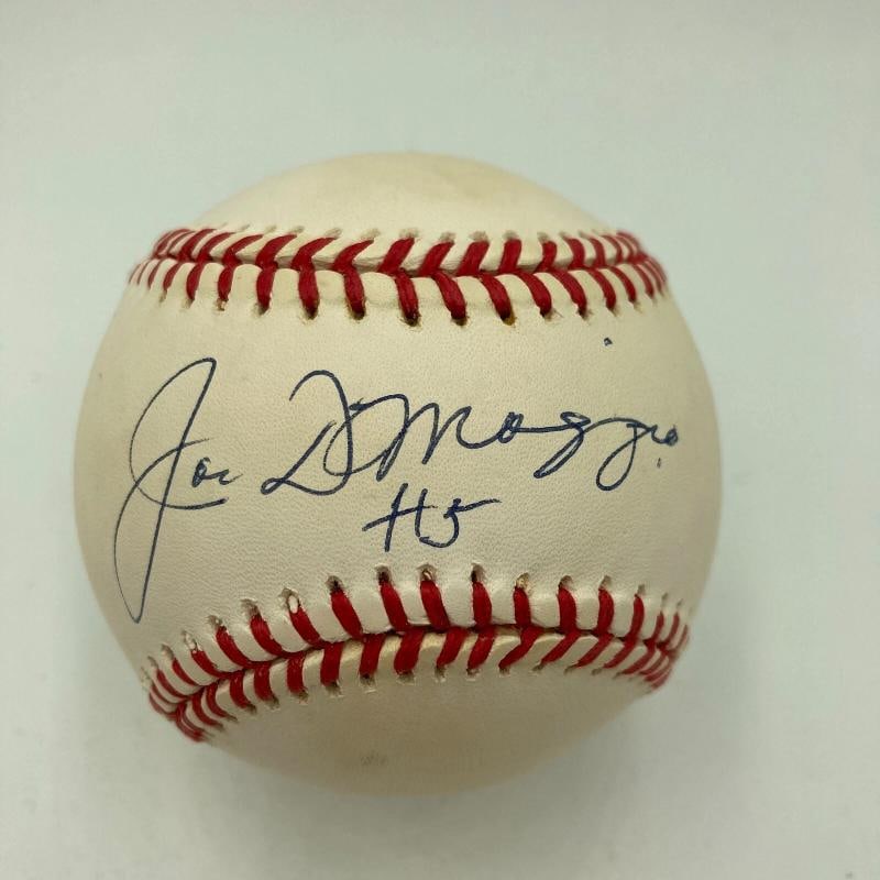 Joe Dimaggio #5 Signed Official American League Baseball JSA COA: Sport: Baseball,Player: Joe DiMaggio,Signed: Yes,Autograph Authentication: James Spence Authentication (JSA),Original/Reprint: Original,Product: Ball,Team: New York Yankees,Country of Origin: United